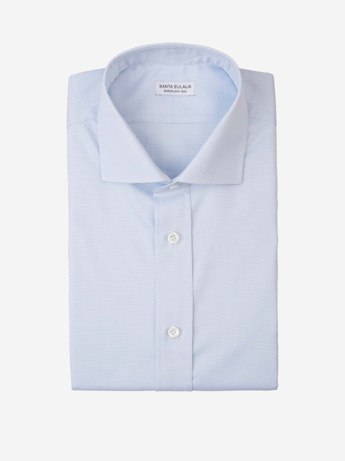 Santa Eulalia Camisa Motivo Geométrico color Azul Cielo sku 401-003024 01 - Foto 1