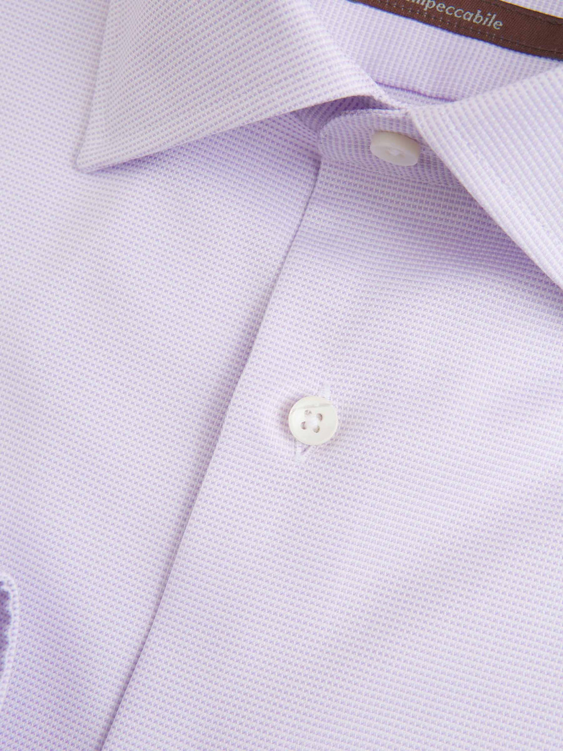 Canali Camisa Motivo Geométrico color Lila sku 401-003070 01 - Foto 1