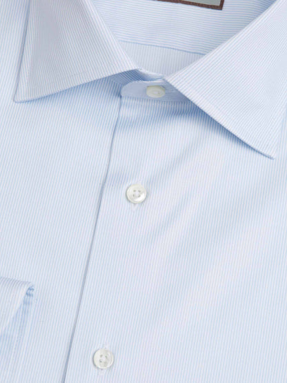 Canali Camisa Motivo Rayas color Azul Cielo sku 401-003072 01 - Foto 1