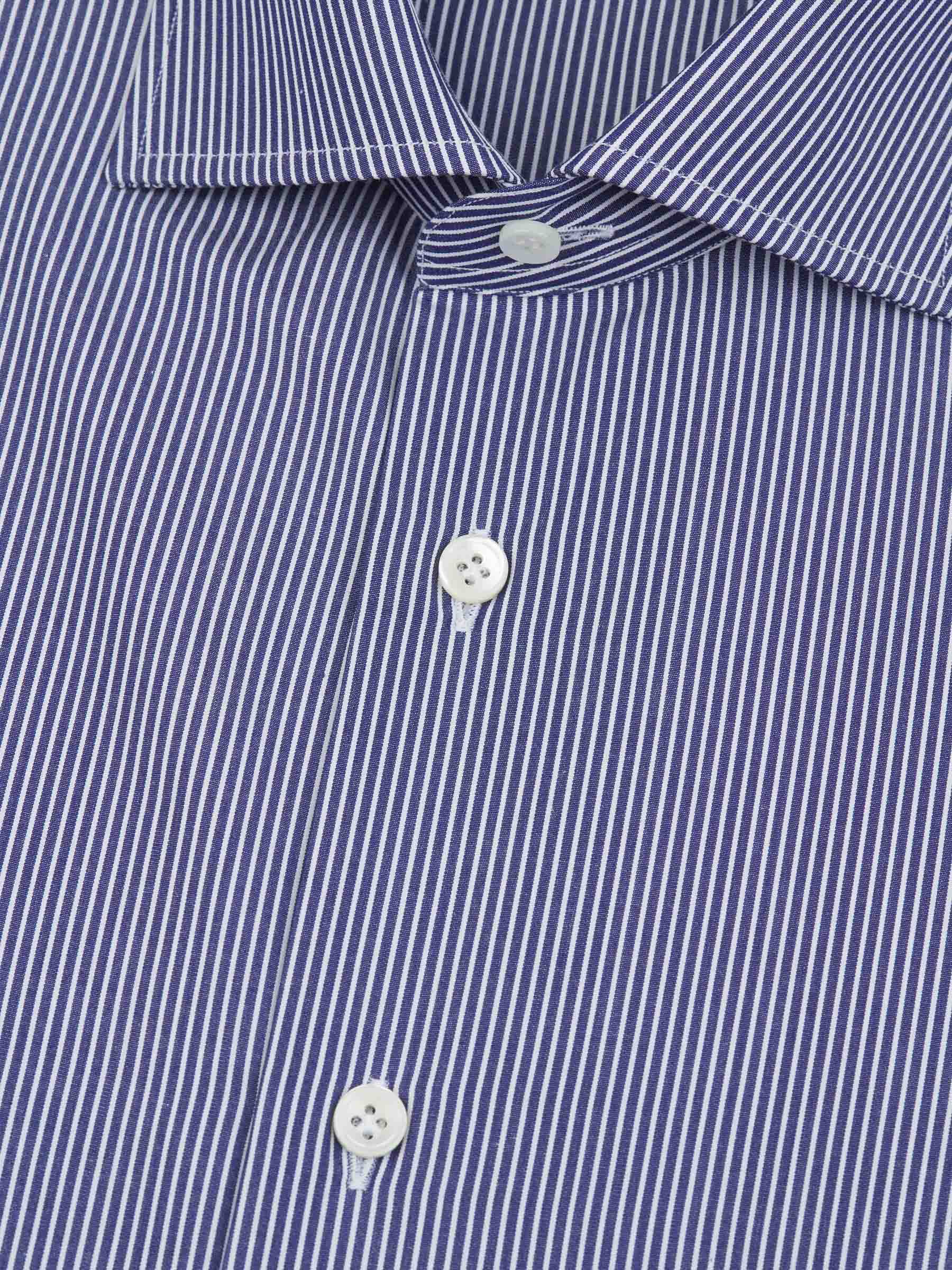 Santa Eulalia Camisa Algodón Rayas color Azul Noche sku 401-003081 01 - Foto 1