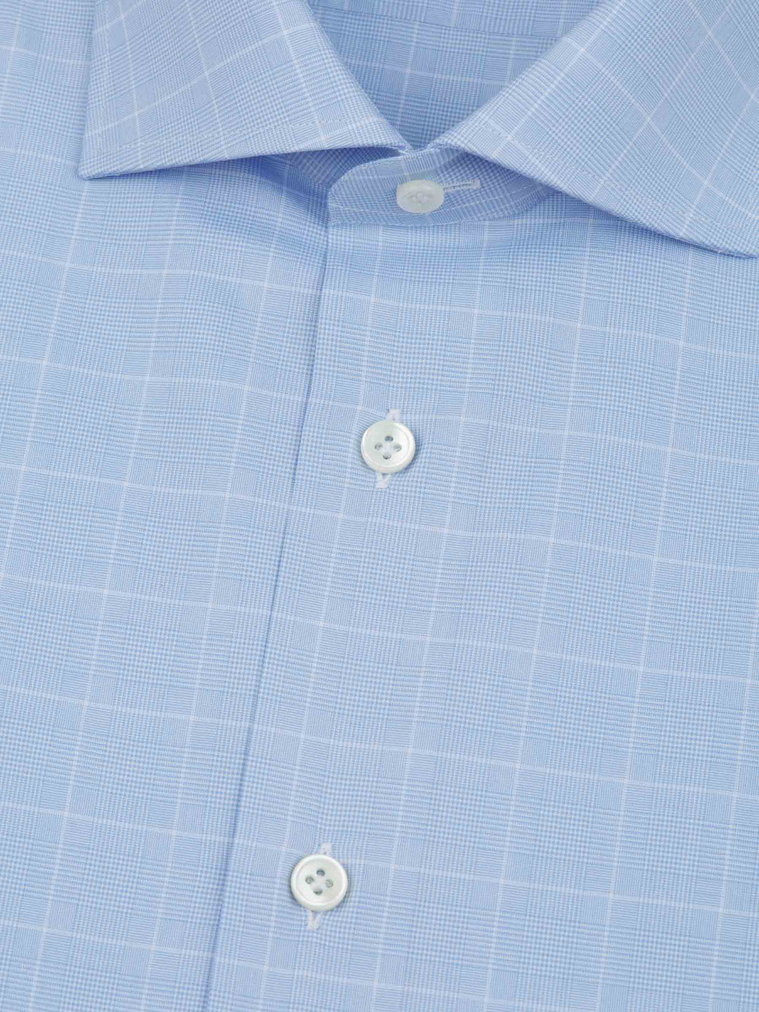 Santa Eulalia Camisa Algodón Cuadros color Azul Cielo sku 401-003088 01 - Foto 1