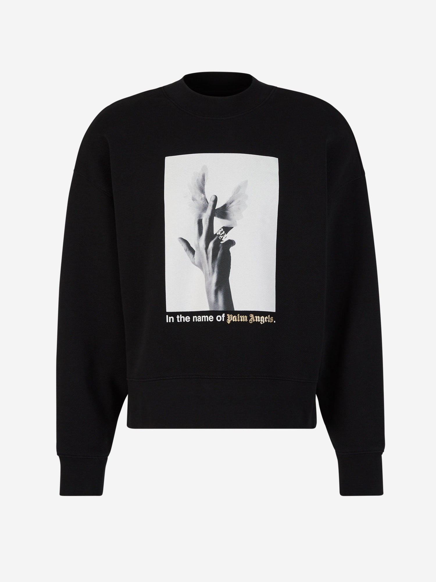 Crewneck Wings Sweatshirt – Palm Angels – Luxury Brand Outlet