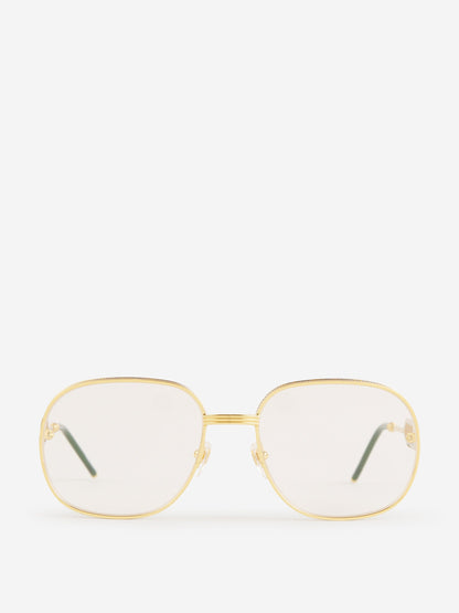 Casablanca Gafas Metálicas color Dorado sku 614-002683 01 - Foto 1