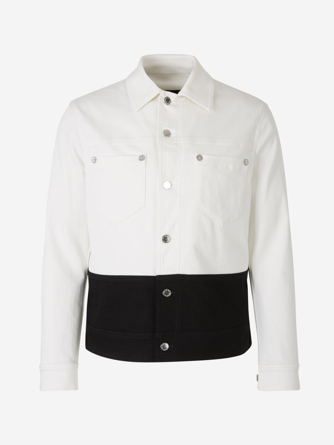 Neil Barrett Chaqueta vaquera Bicolor color Blanco sku 511-000541 01 - Foto 1