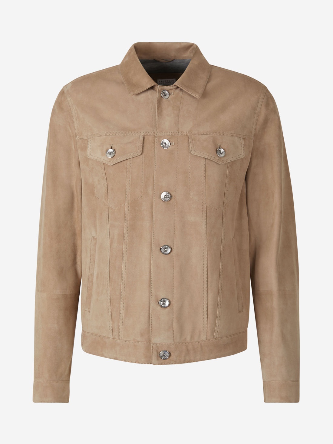Brunello Cucinelli Chaqueta Camisera Ante color Caramelo sku 511-000598 01 - Foto 1