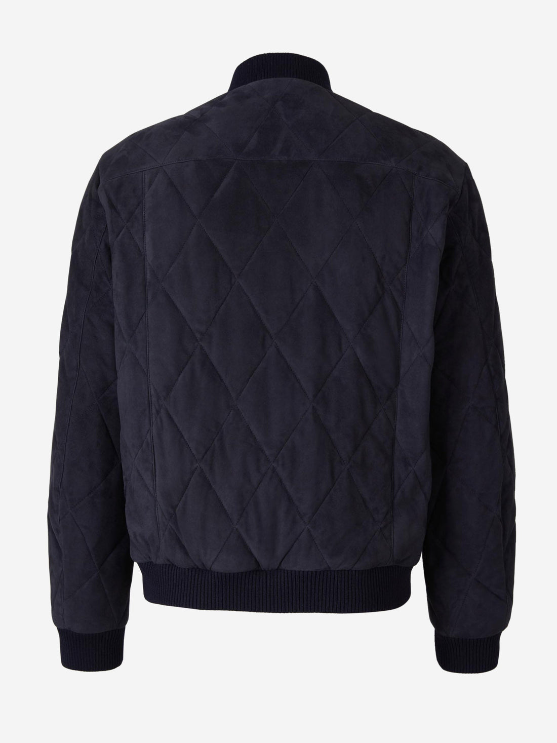 Canali Cazadora Piel Ante color Azul Marino sku 511-000608 01 - Foto 2