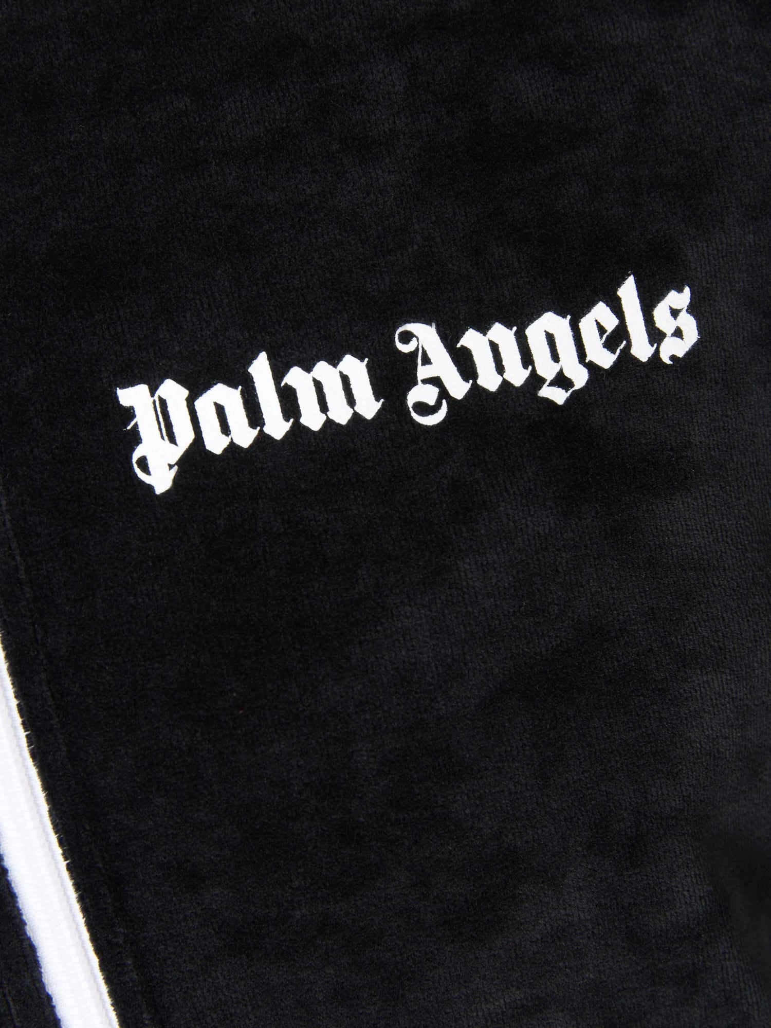 Palm Angels Sudadera Rainbow Atercipelada color Negro sku 512-001641 01 - Foto 5