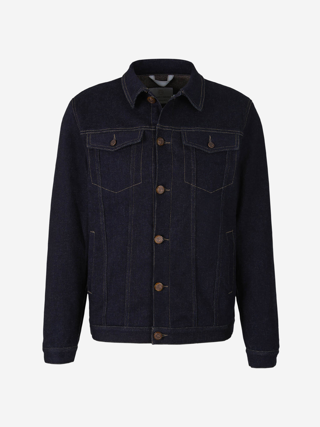 Richard J. Brown Chaqueta Sarga Algodón color Azul Noche sku 512-001821 01 - Foto 1