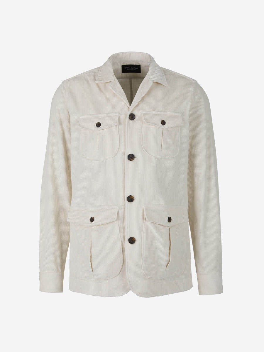 Santa Eulalia Chaqueta Pana Algodón color Blanco sku 512-001862 01 - Foto 1