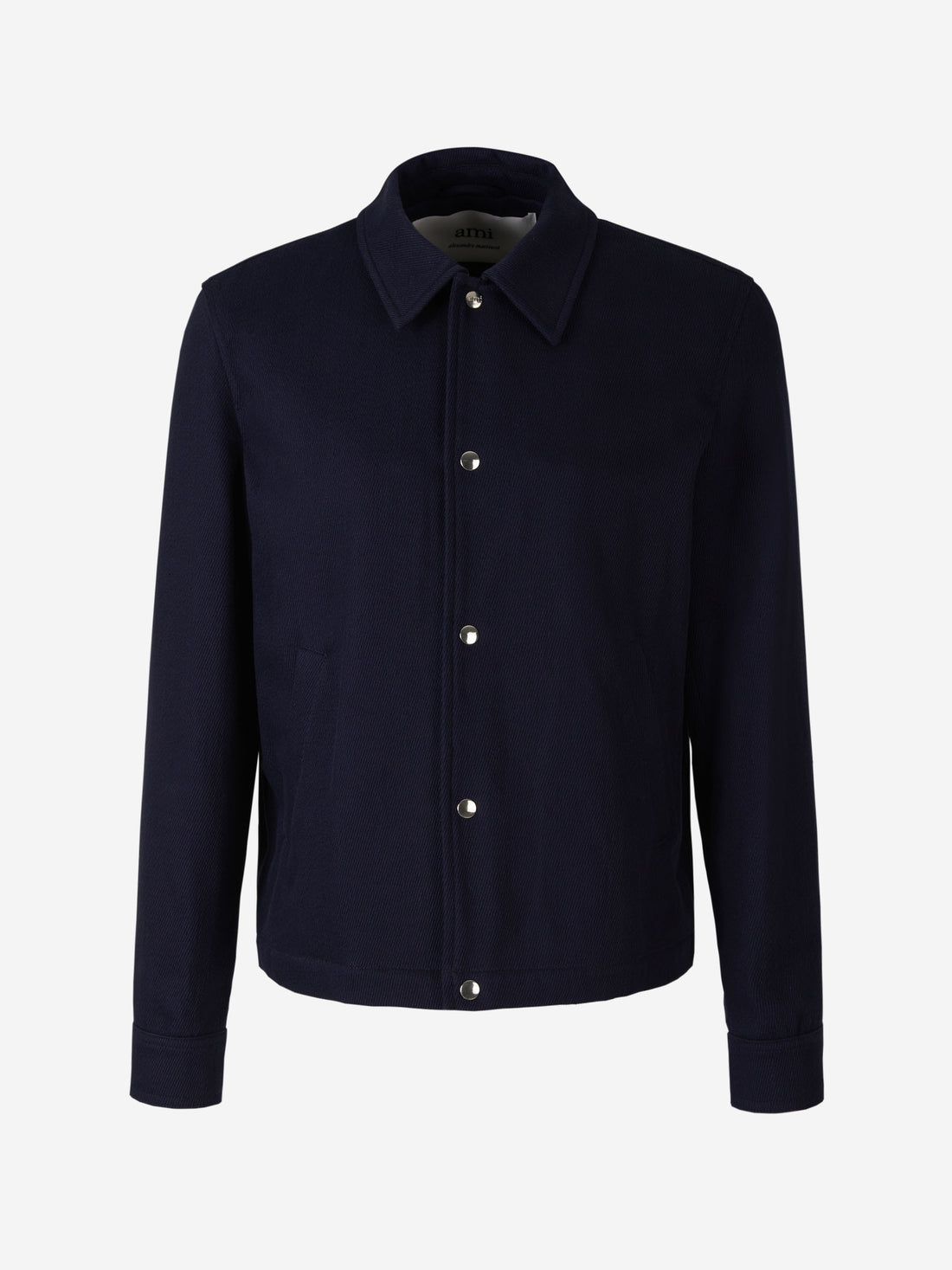 Ami Paris Chaqueta Sarga Algodón color Azul Marino sku 512-001877 01 - Foto 1