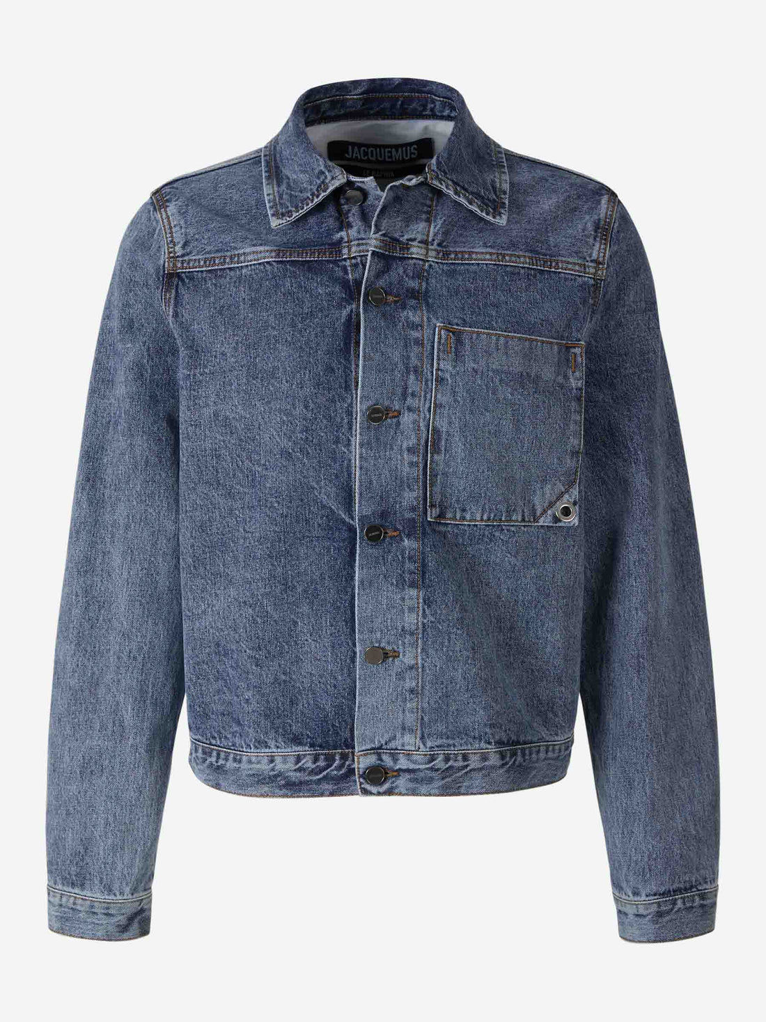 Jacquemus Chaqueta La Veste de Nîmes Jao color Azul Denim sku 512-001904 01 - Foto 1