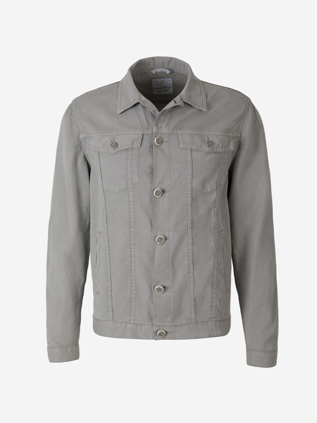 Richard J. Brown Cazadora Denim Steve color Verde Militar sku 512-001906 02 - Foto 6