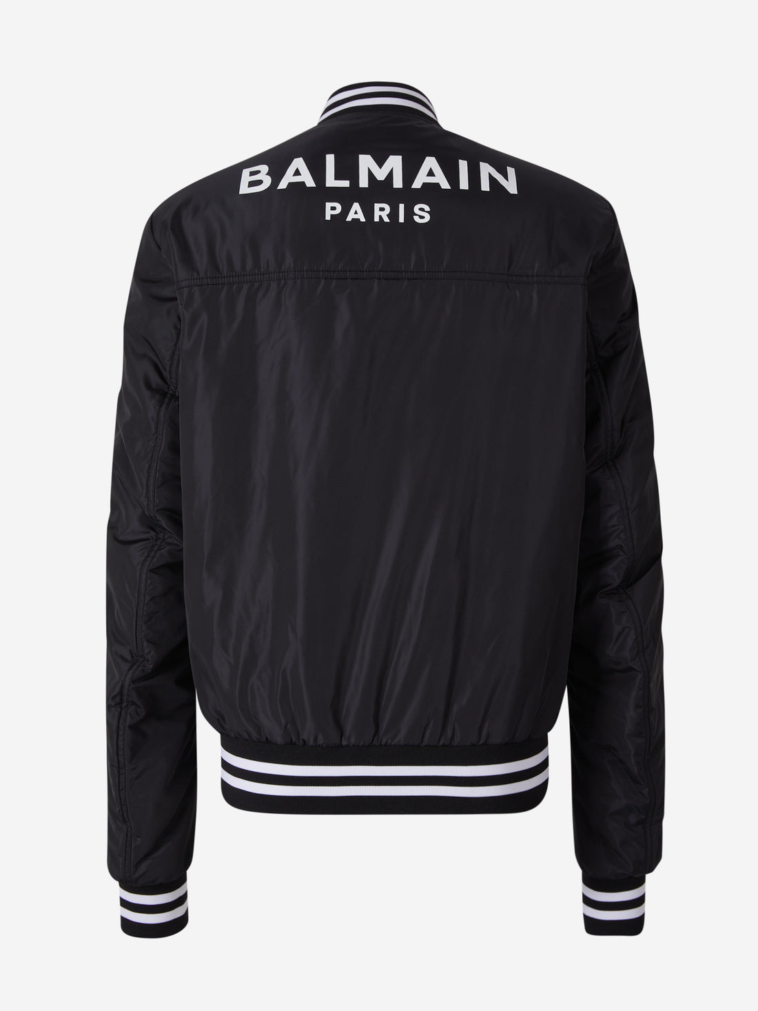 Balmain Chaqueta Bomber Detalle Rayas color Negro sku 512-001932 01 - Foto 2