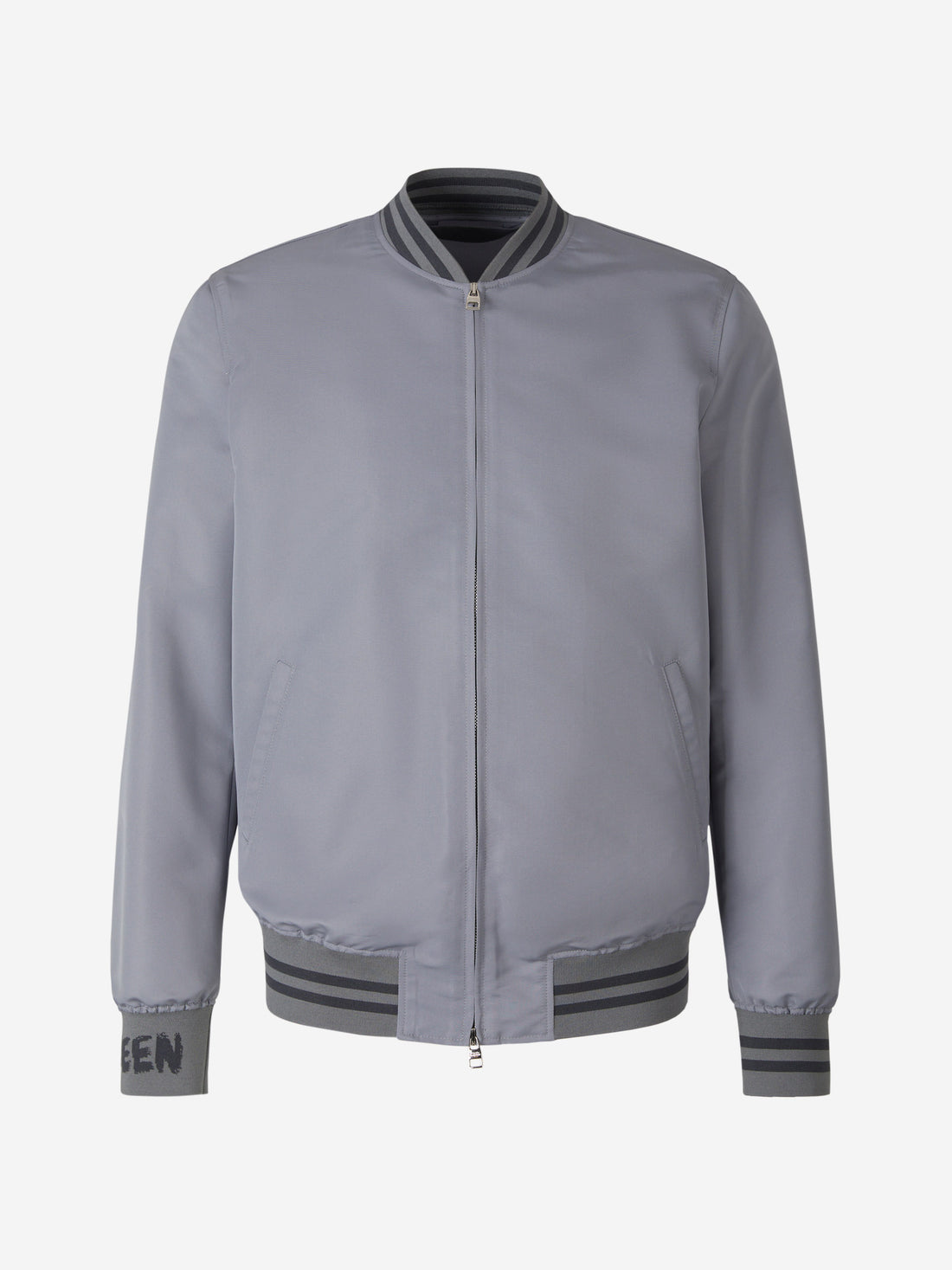 Alexander McQueen Chaqueta Bomber Técnica color Gris Claro sku 512-001948 01 - Foto 1