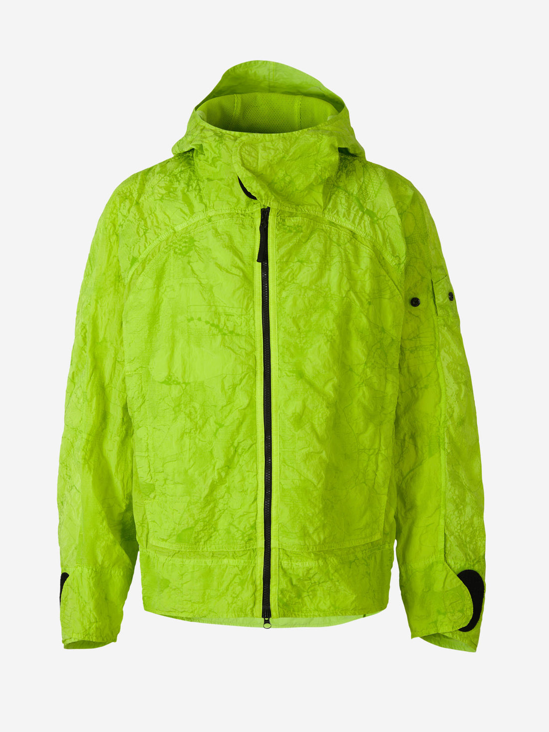 Stone Island Shadow Project Cazadora Técnica Arrugada color Verde Lima sku 512-001967 01 - Foto 1
