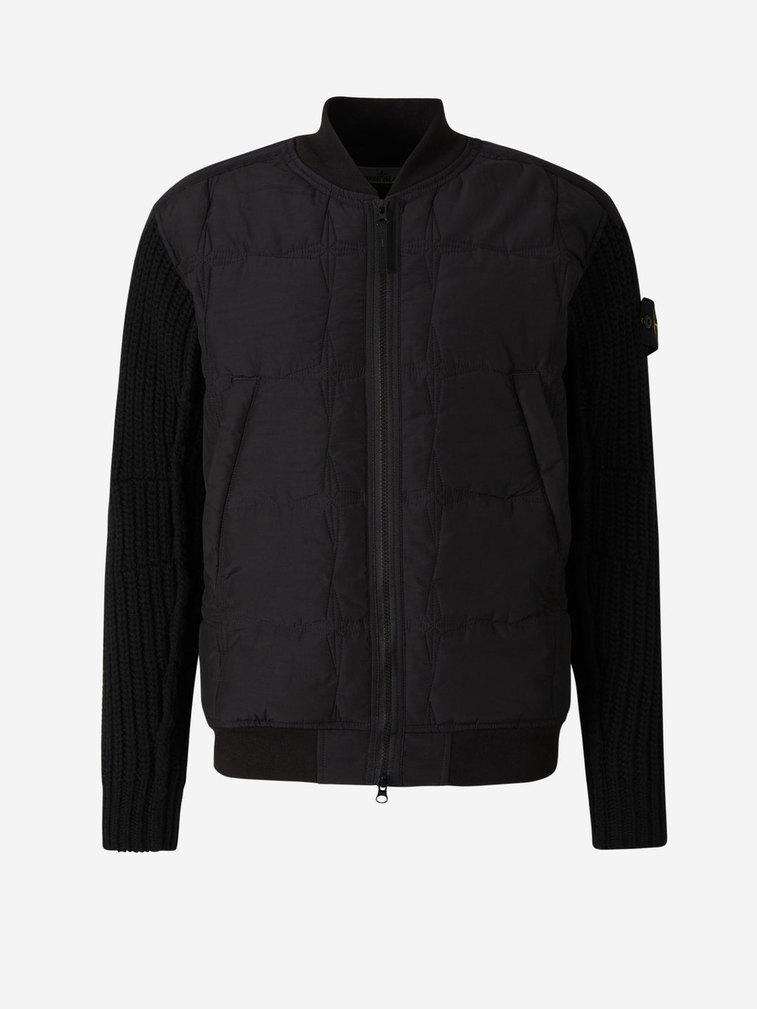 Stone Island Chaqueta Paneles Punto color Negro sku 512-001970 01 - Foto 1