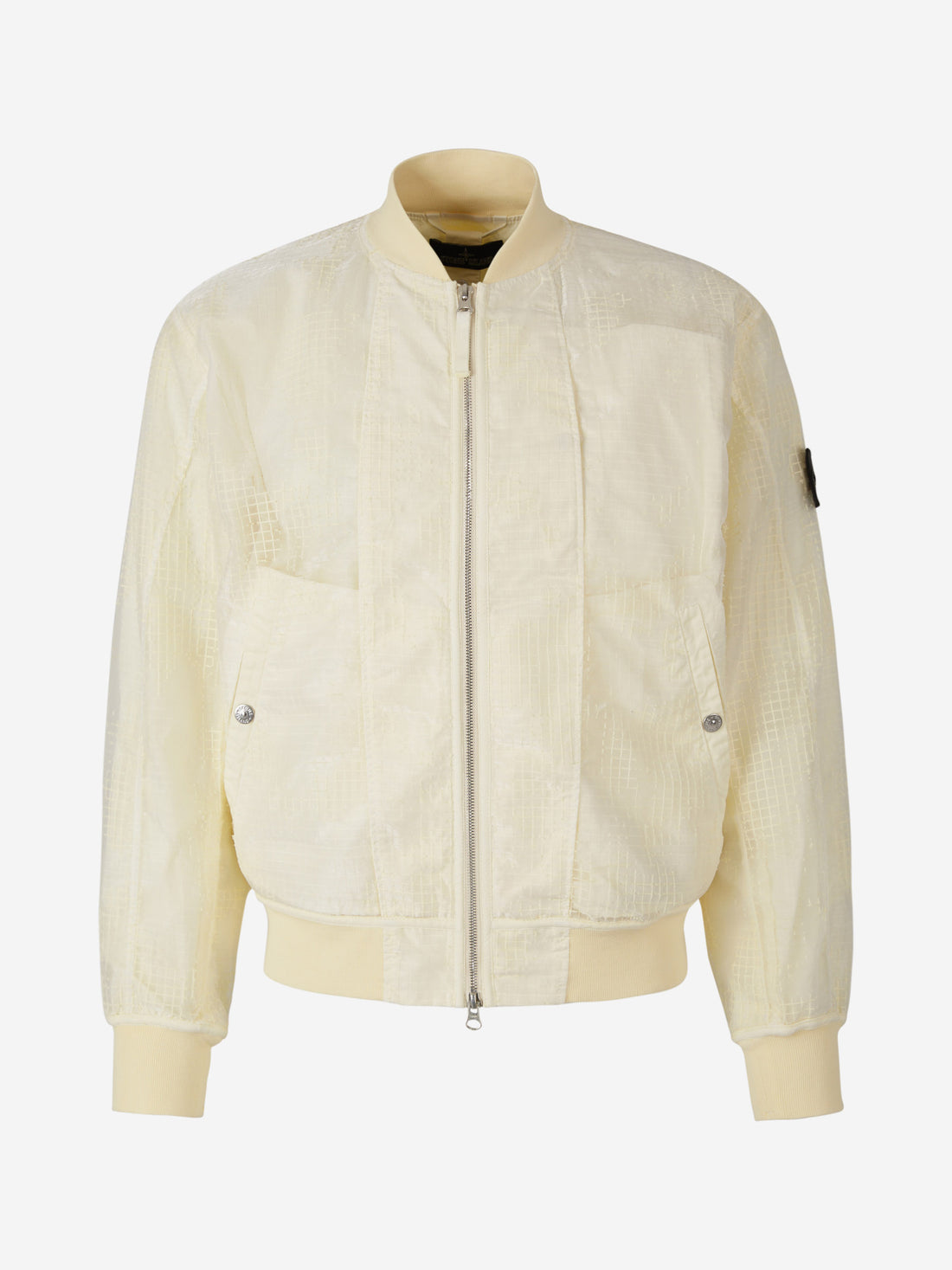 Stone Island Shadow Project Chaqueta Parche Malla color Crema sku 512-001973 01 - Foto 1