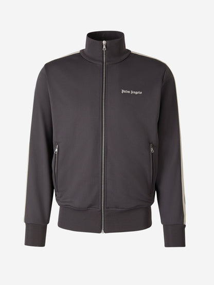 Outlet online Palm Angels Hombre Sudadera Cremallera Track color Gris Oscuro sku 512-002025 02 - Foto 1