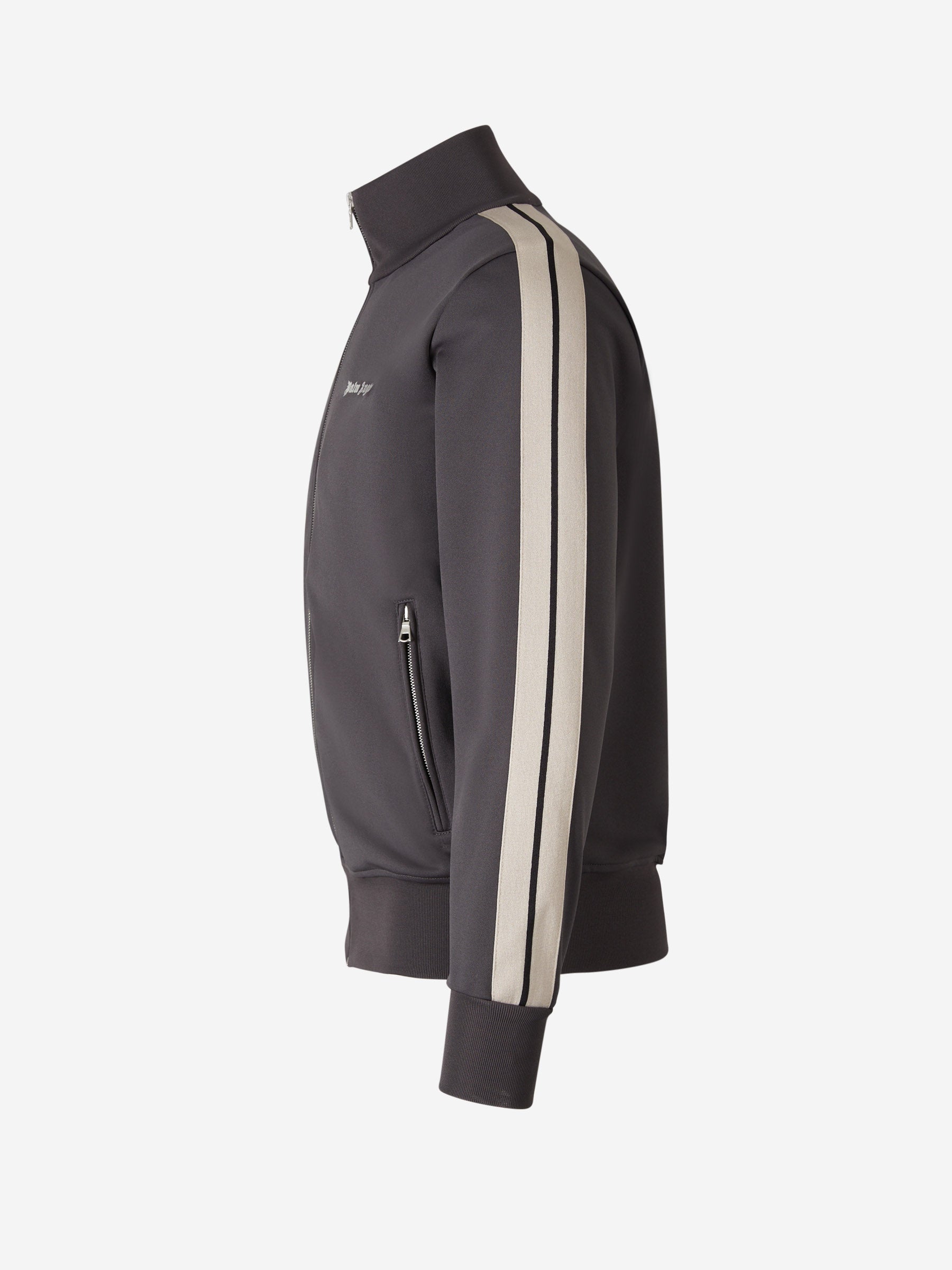 Outlet online Palm Angels Hombre Sudadera Cremallera Track color Gris Oscuro sku 512-002025 02 - Foto 2