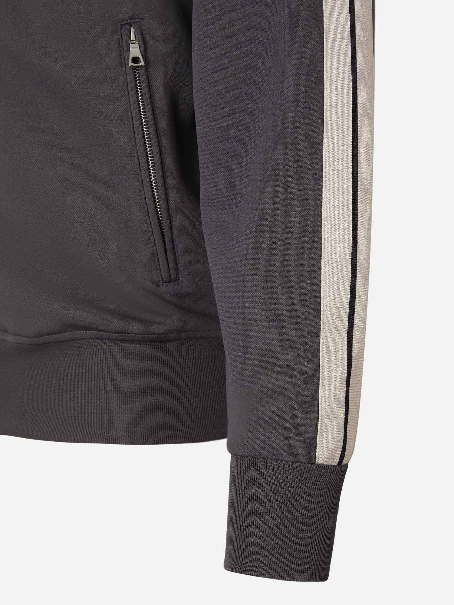 Outlet online Palm Angels Hombre Sudadera Cremallera Track color Gris Oscuro sku 512-002025 02 - Foto 6