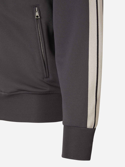 Outlet online Palm Angels Hombre Sudadera Cremallera Track color Gris Oscuro sku 512-002025 02 - Foto 6