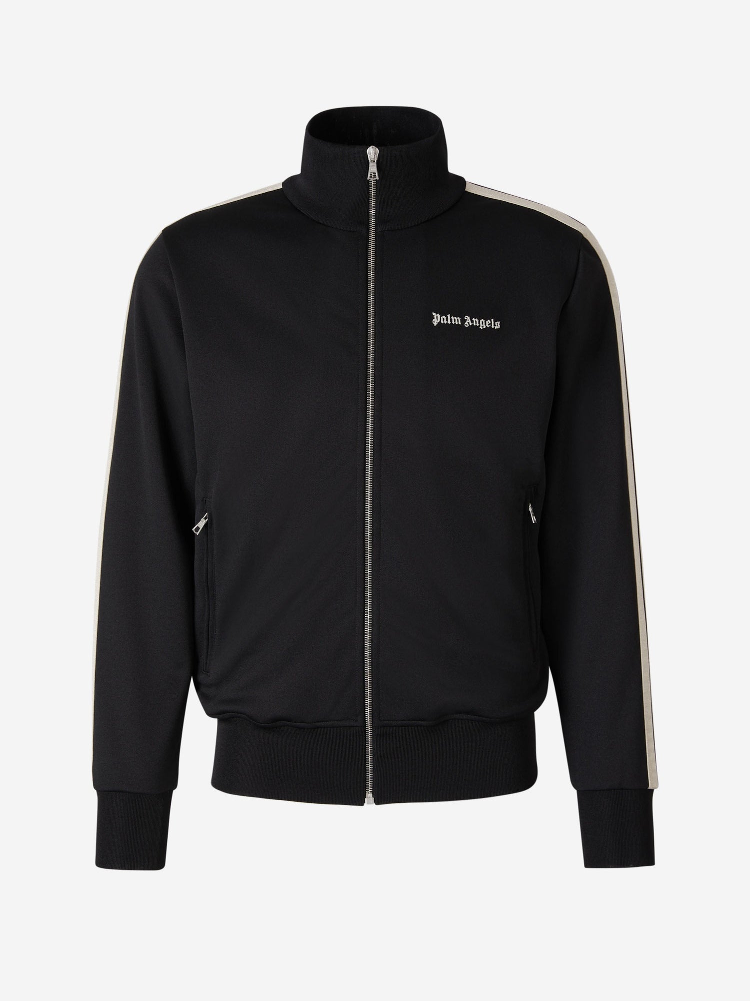 Outlet online Palm Angels Hombre Sudadera Cremallera Track color Negro sku 512-002025 03 - Foto 1