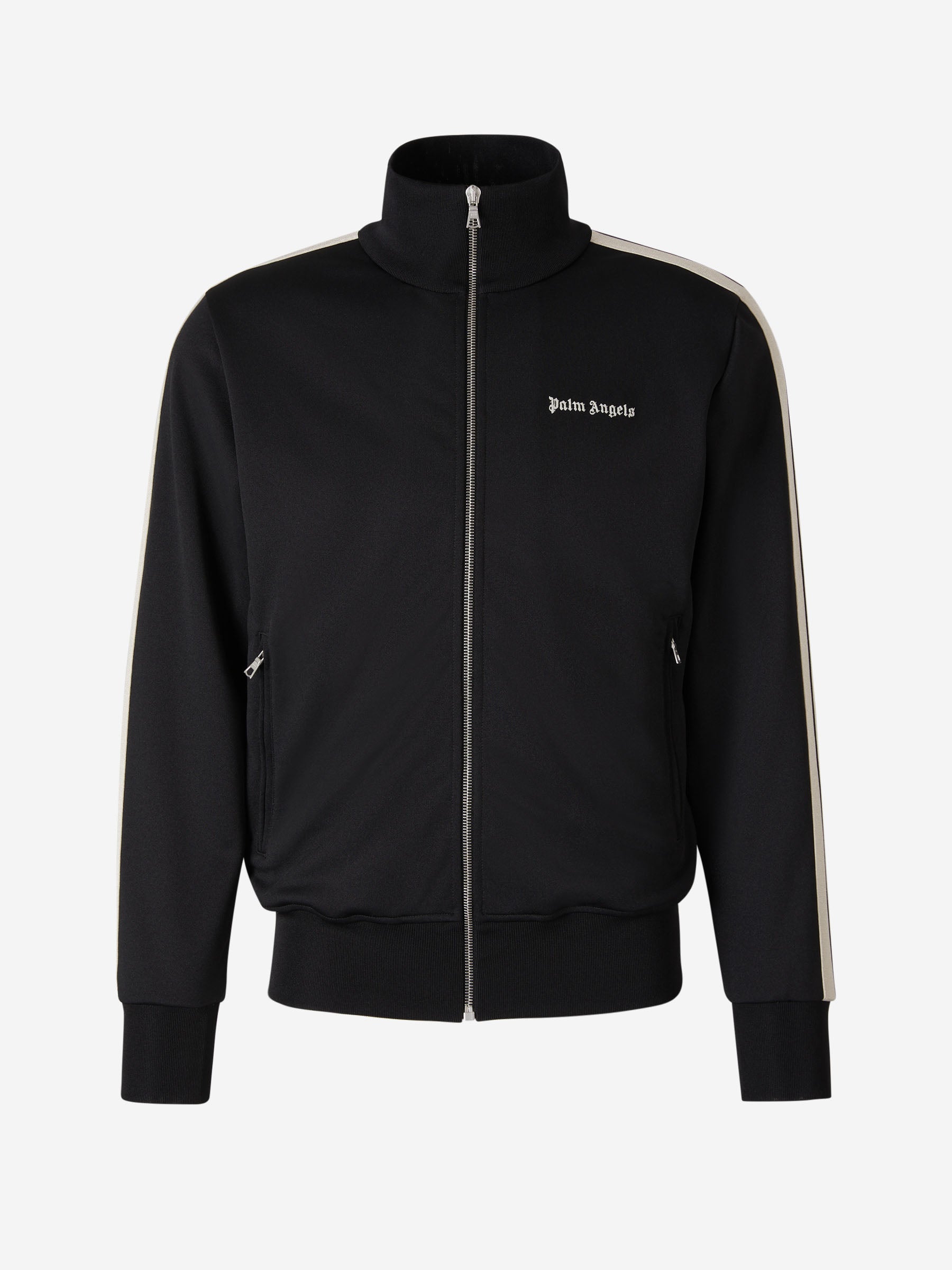 Outlet online Palm Angels Hombre Sudadera Cremallera Track color Negro sku 512-002025 03 - Foto 1