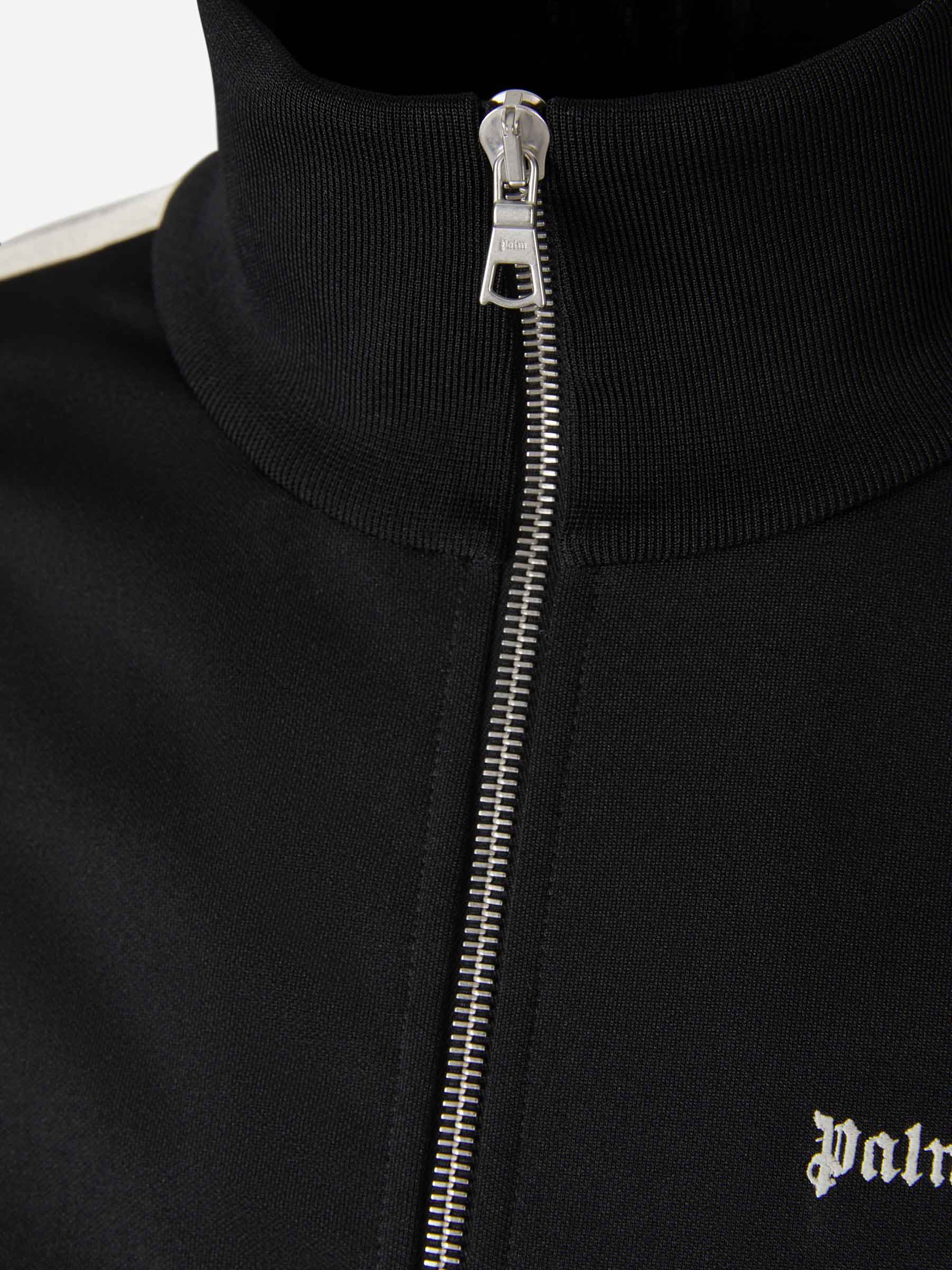 Outlet online Palm Angels Hombre Sudadera Cremallera Track color Negro sku 512-002025 03 - Foto 4