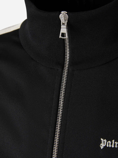 Outlet online Palm Angels Hombre Sudadera Cremallera Track color Negro sku 512-002025 03 - Foto 4