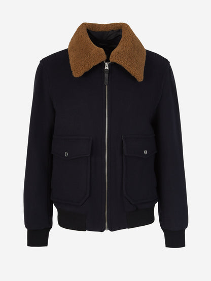 Mackage Chaqueta Theo Lana color Negro sku 512-002092 01 - Foto 1