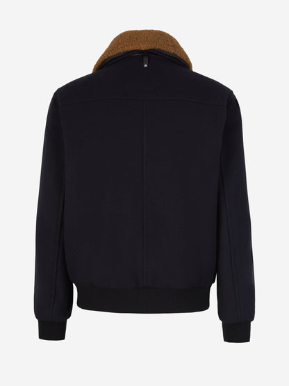 Mackage Chaqueta Theo Lana color Negro sku 512-002092 01 - Foto 2