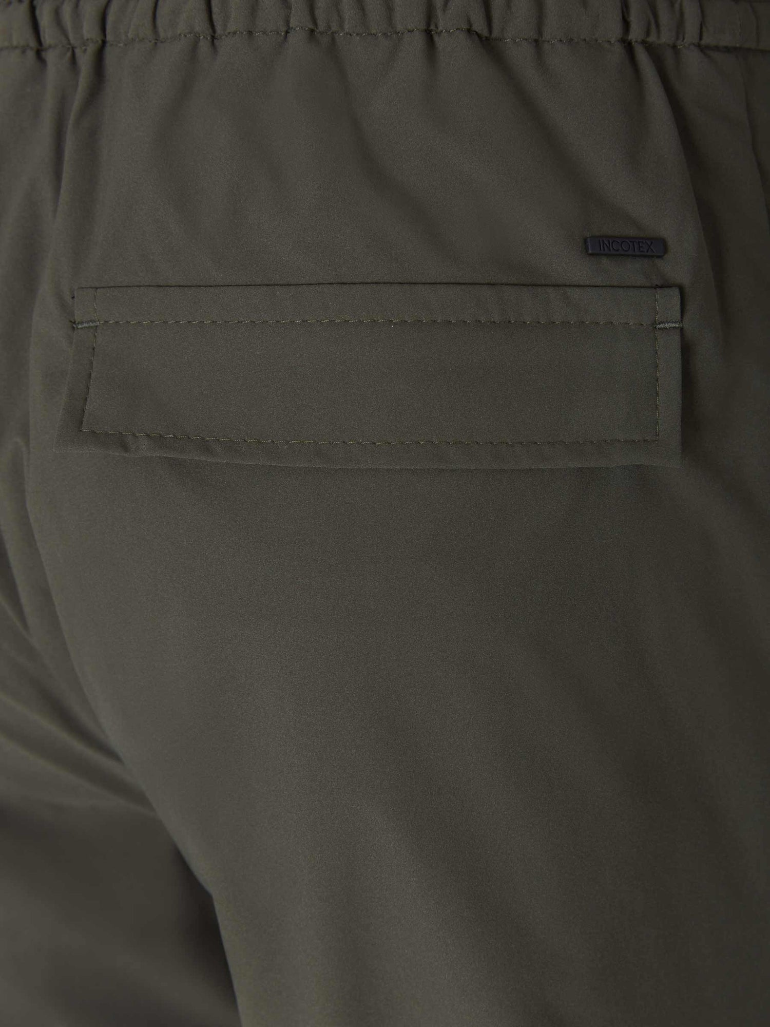 Incotex Pantalones Slowear Teknosartorial color Verde Militar sku 521-002367 02 - Foto 8