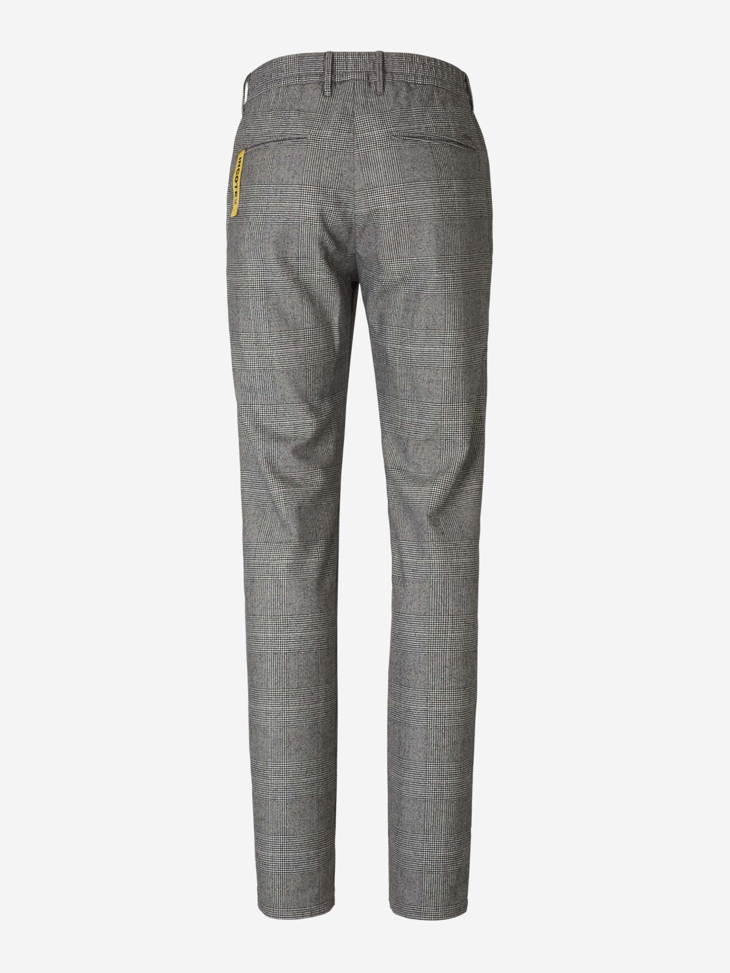 Outlet online Incotex Slacks Hombre Pantalones Príncipe De Gales color Negro sku 521-002541 01 - Foto 2
