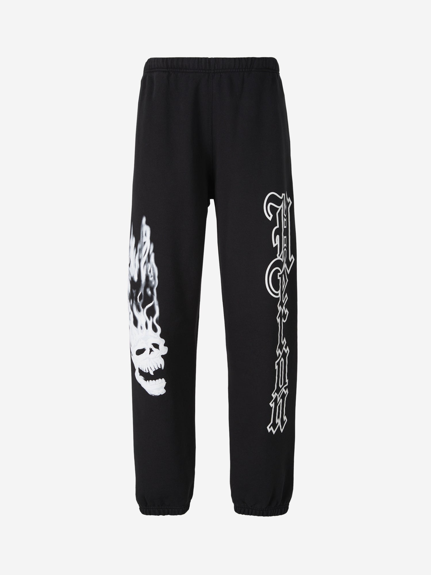 Heron Preston Joggers Flaming Skull color Negro sku 521-002548 01 - Foto 1