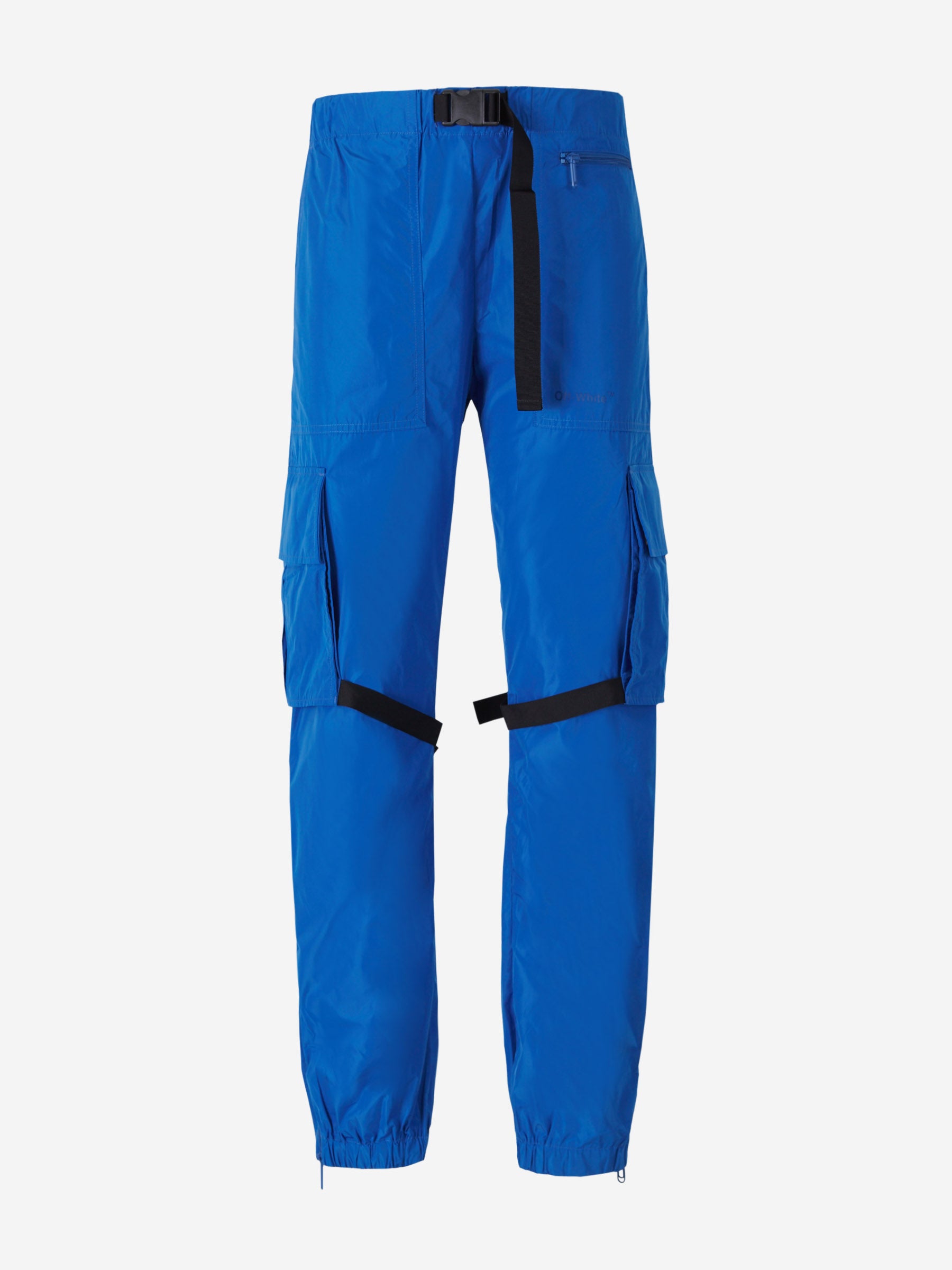 Outlet online Off-White Hombre Pantalones Cargo Diagoneles color Azul Real sku 521-002582 01 - Foto 1