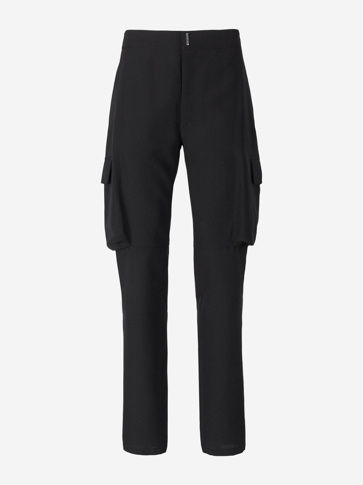 Givenchy Pantalones Cargo Lana color Negro sku 521-002596 00 - Foto 1