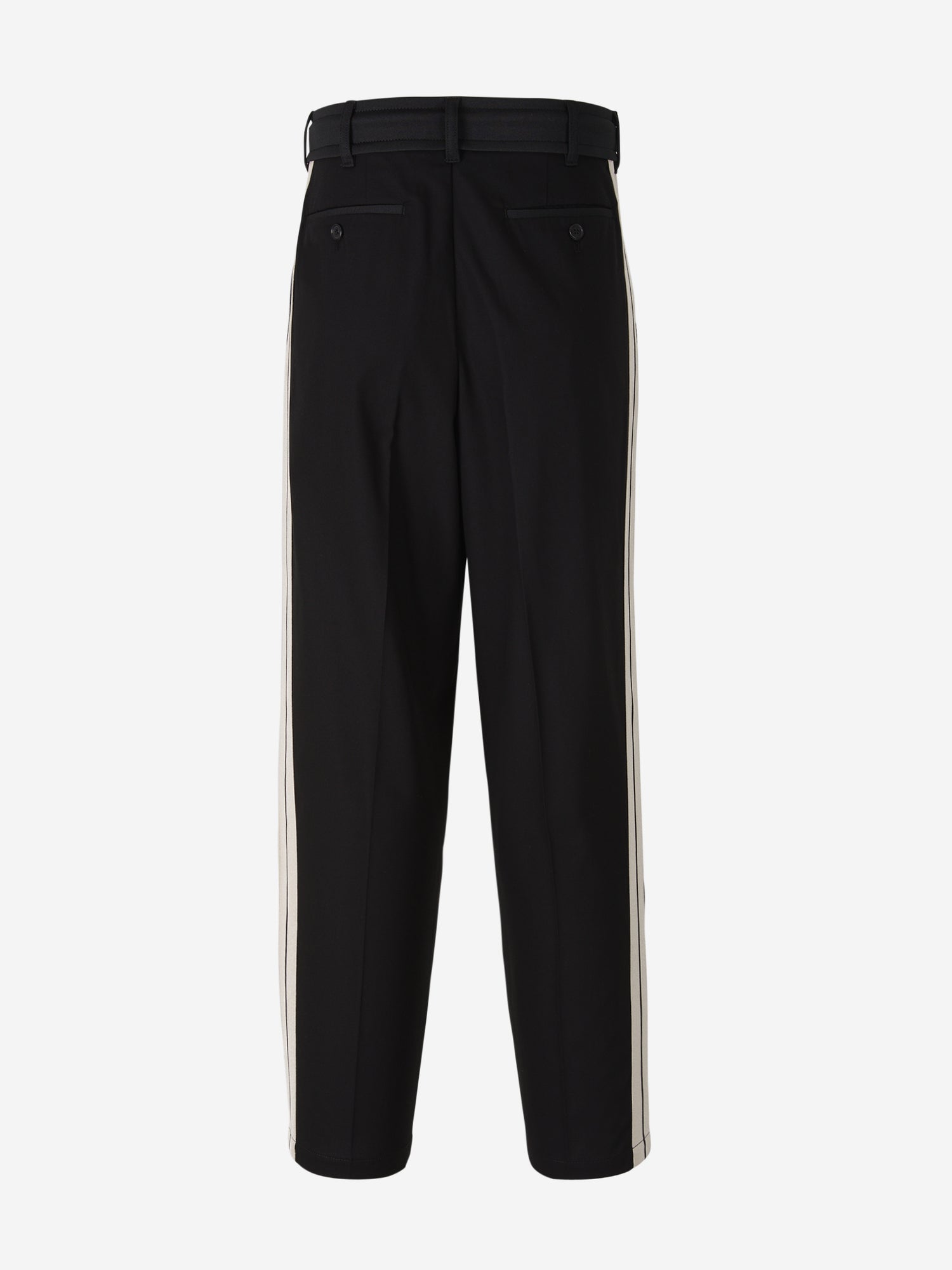 Palm Angels Pantalones Rayas Algodón color Negro sku 521-002602 01 - Foto 3