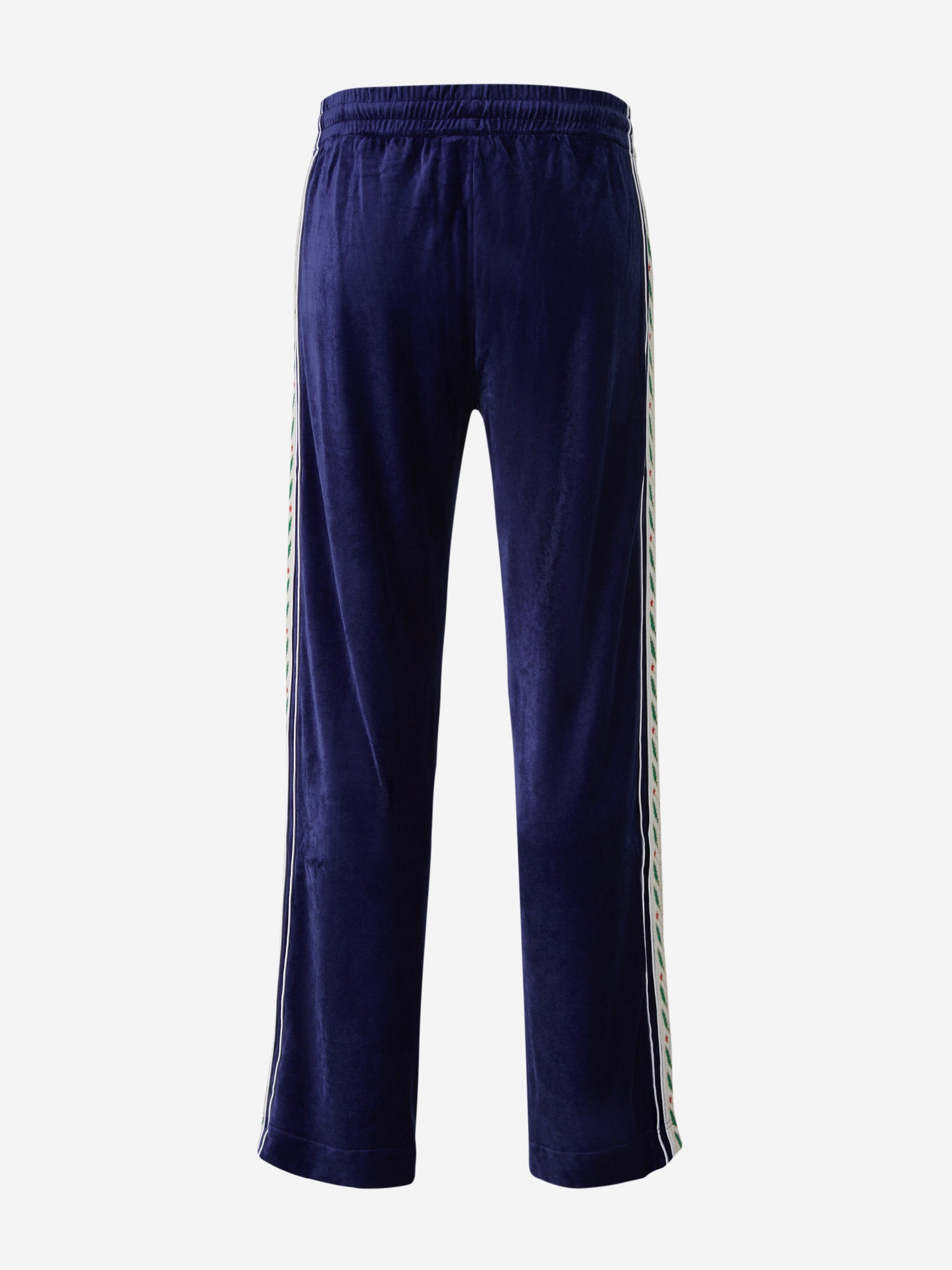 Casablanca Joggers Detalles Bordados Terciopelo color Azul Marino sku 521-002607 01 - Foto 3