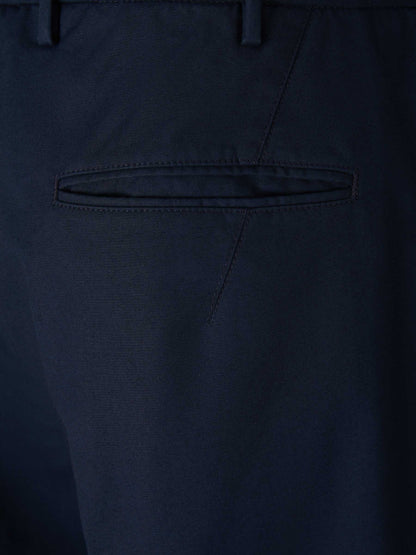 Outlet online Incotex Hombre Pantalones Raso Algodón color Azul Noche sku 521-002677 01 - Foto 4