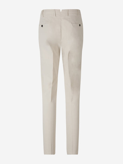 Outlet online PT Torino Hombre Pantalones Slim Fit Stretch color Marfil sku 521-002745 02 - Foto 2