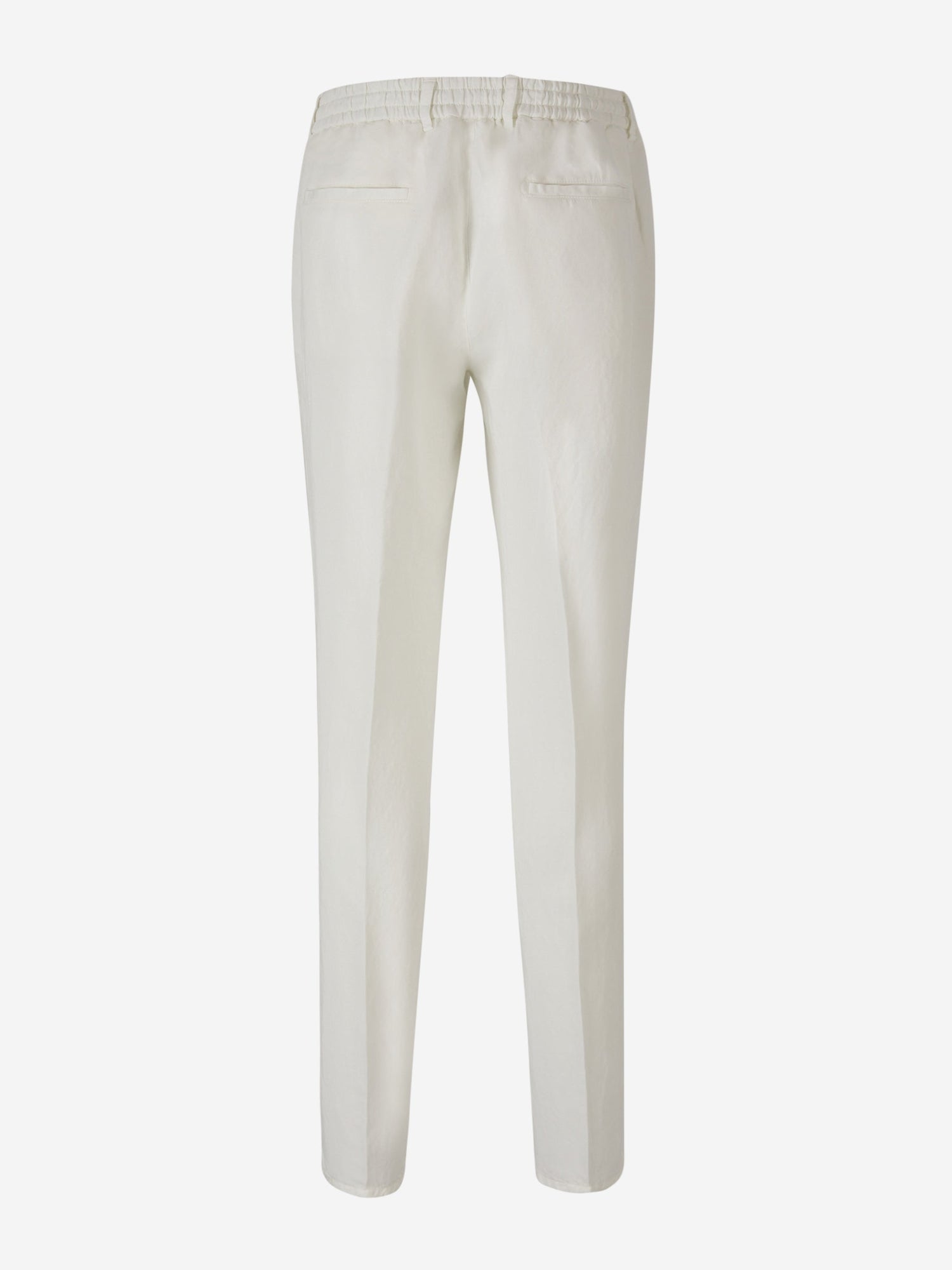 Santa Eulalia Pantalones Ultraligeros Lino color Blanco sku 521-002757 01 - Foto 2