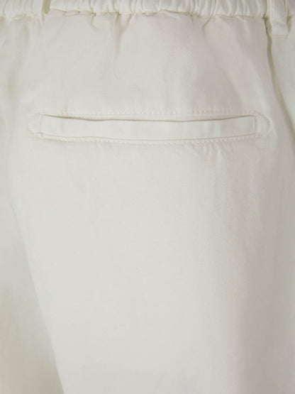 Santa Eulalia Pantalones Ultraligeros Lino color Blanco sku 521-002757 01 - Foto 4
