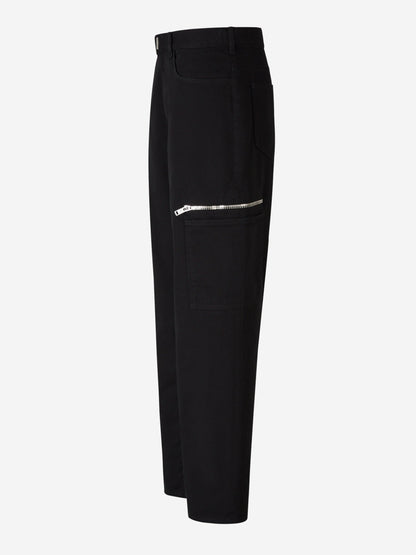 Outlet online Givenchy Hombre Pantalones Cargo Algodón color Negro sku 521-002791 01 - Foto 2