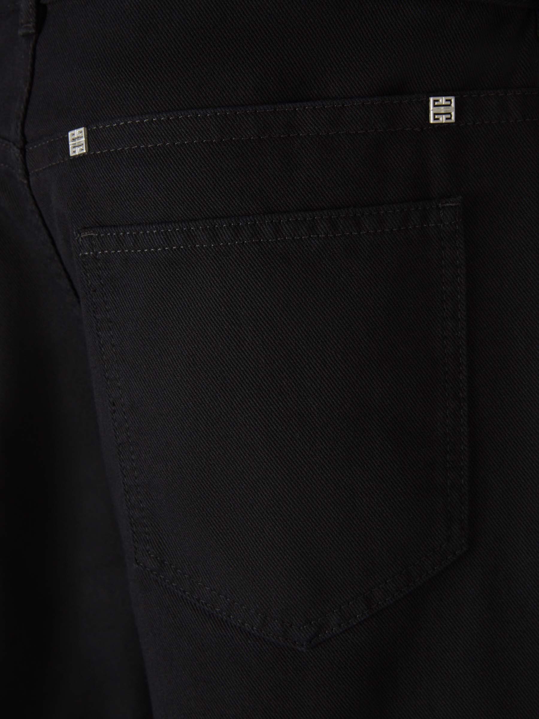 Outlet online Givenchy Hombre Pantalones Cargo Algodón color Negro sku 521-002791 01 - Foto 6
