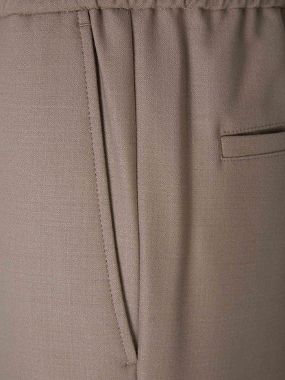 Outlet online Ami Paris Hombre Joggers Formales color Topo sku 521-002829 01 - Foto 4