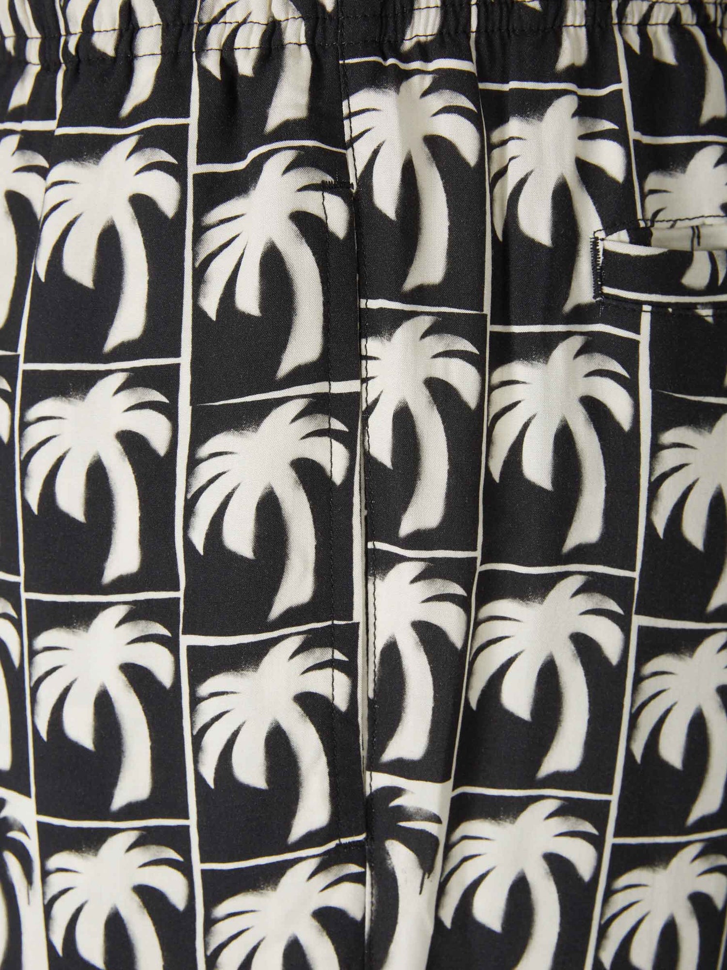 Palm Angels Joggers Rectos Estampados color Negro sku 521-002839 01 - Foto 1