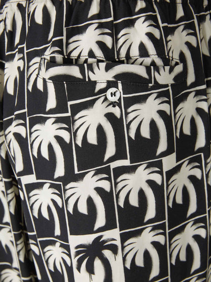 Palm Angels Joggers Rectos Estampados color Negro sku 521-002839 01 - Foto 2