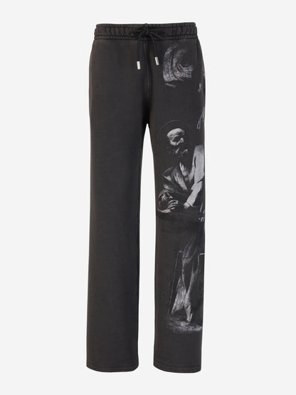 Outlet online Off-White Hombre Joggers Estampado Algodón color Gris Oscuro sku 521-002859 01 - Foto 1