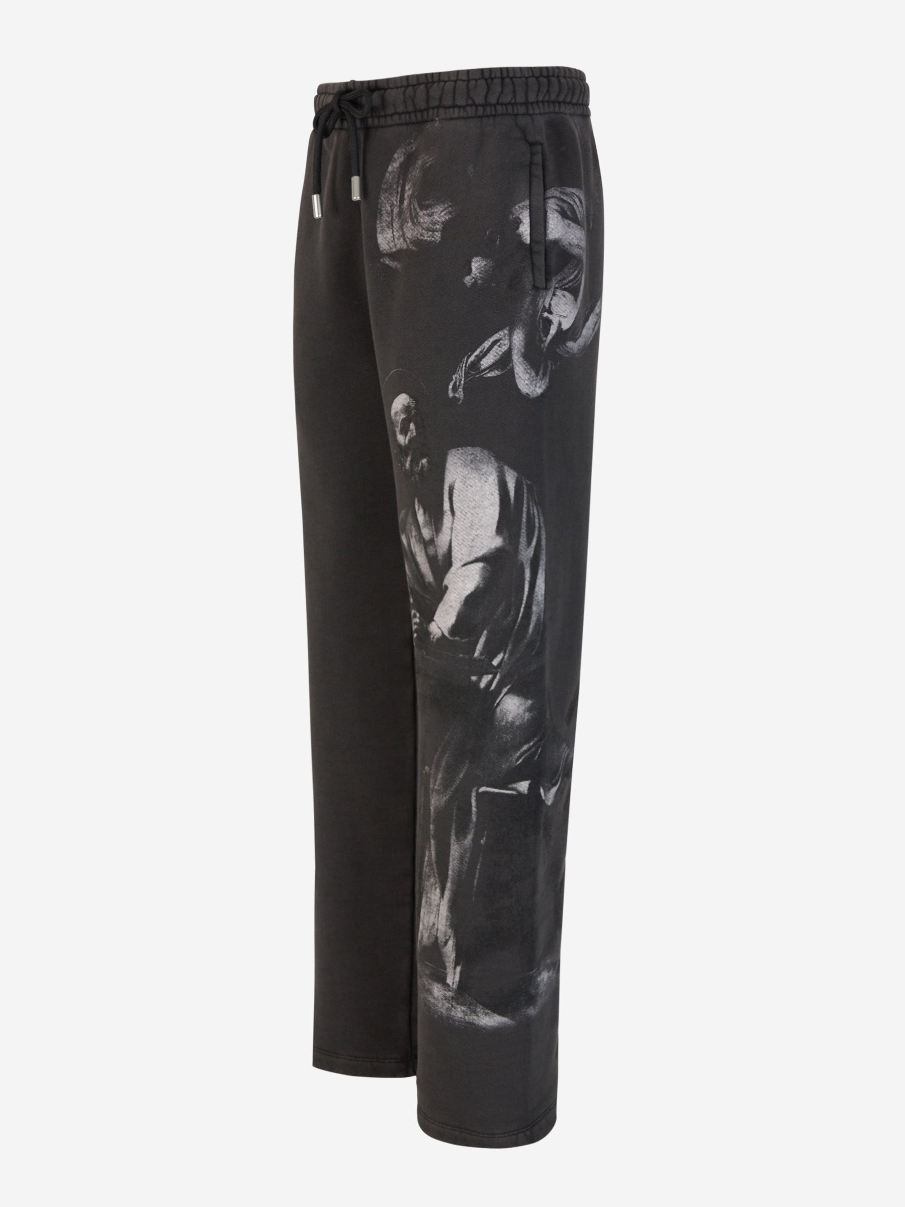 Outlet online Off-White Hombre Joggers Estampado Algodón color Gris Oscuro sku 521-002859 01 - Foto 2
