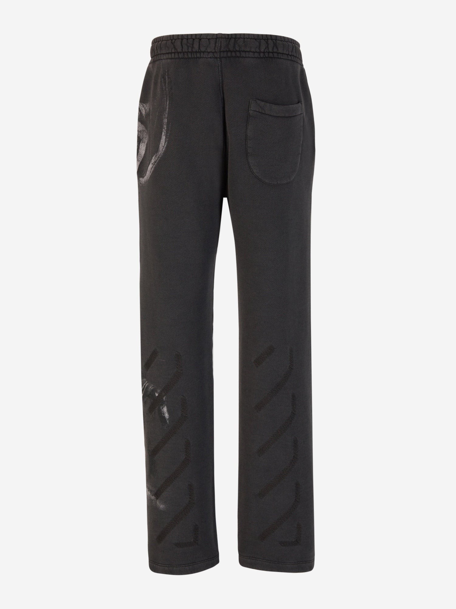 Outlet online Off-White Hombre Joggers Estampado Algodón color Gris Oscuro sku 521-002859 01 - Foto 3